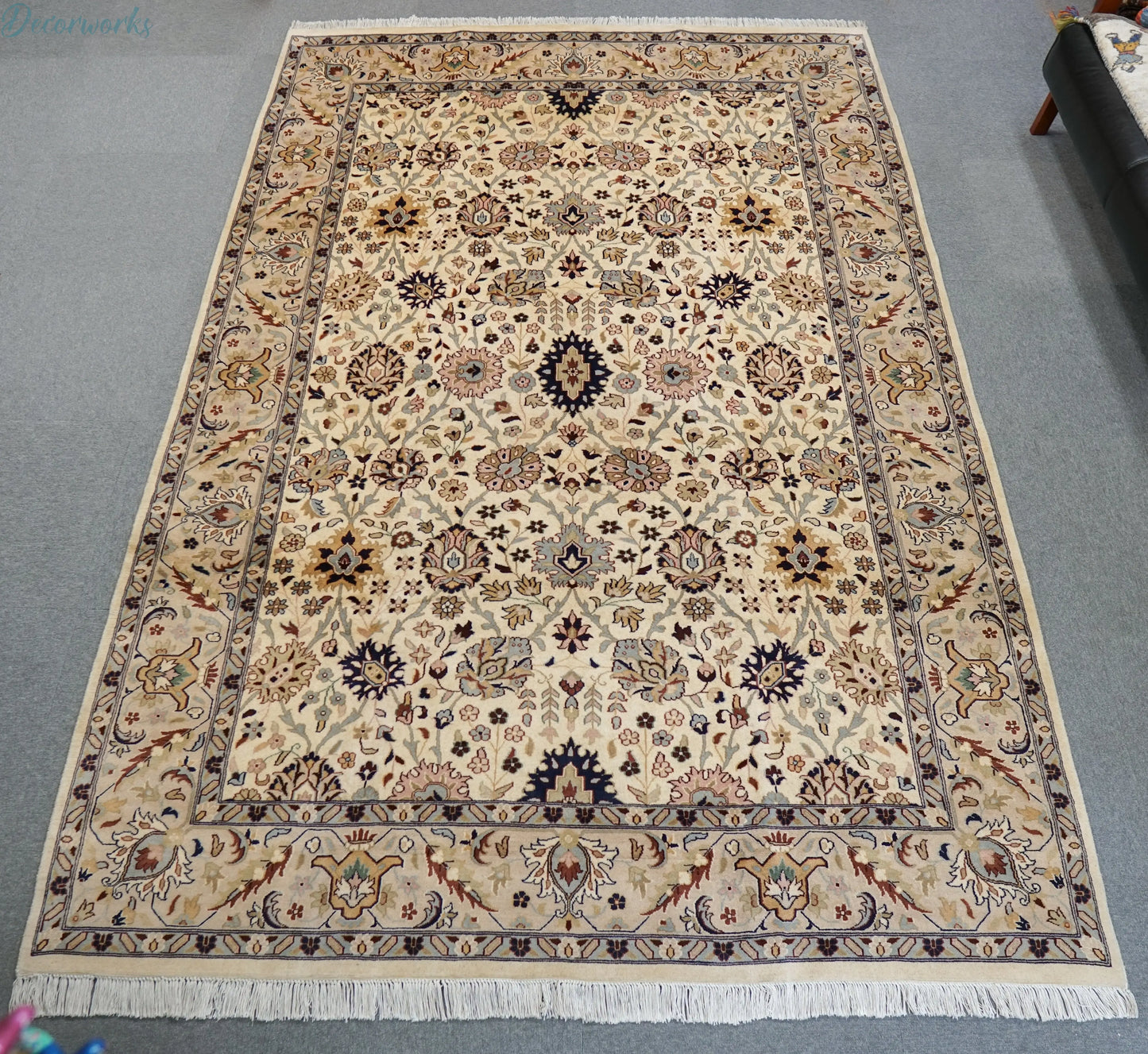 282×181cm パキスタン手織り絨毯 ダブルノット Decorworks
