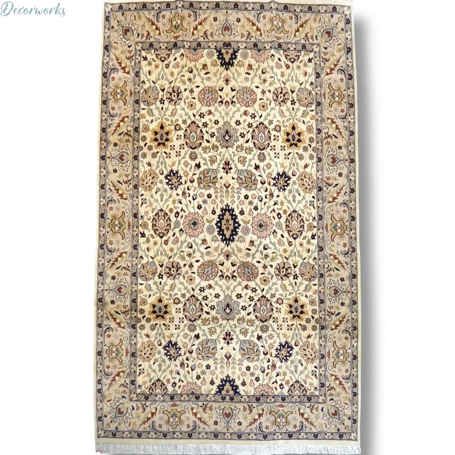 282×181cm パキスタン手織り絨毯 ダブルノット 282×181cm パキスタン手織り絨毯 ダブルノット - Decorworks