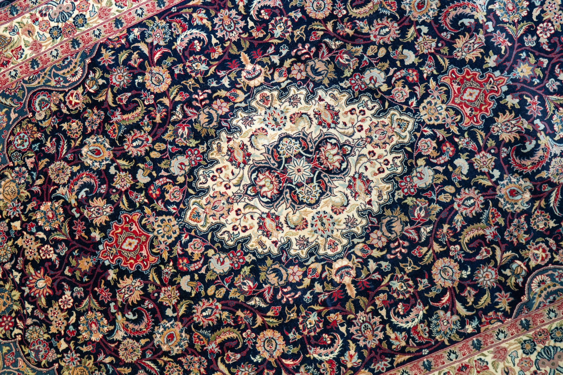 283×182cm  パキスタン手織り絨毯 ダブルノット Decorworks