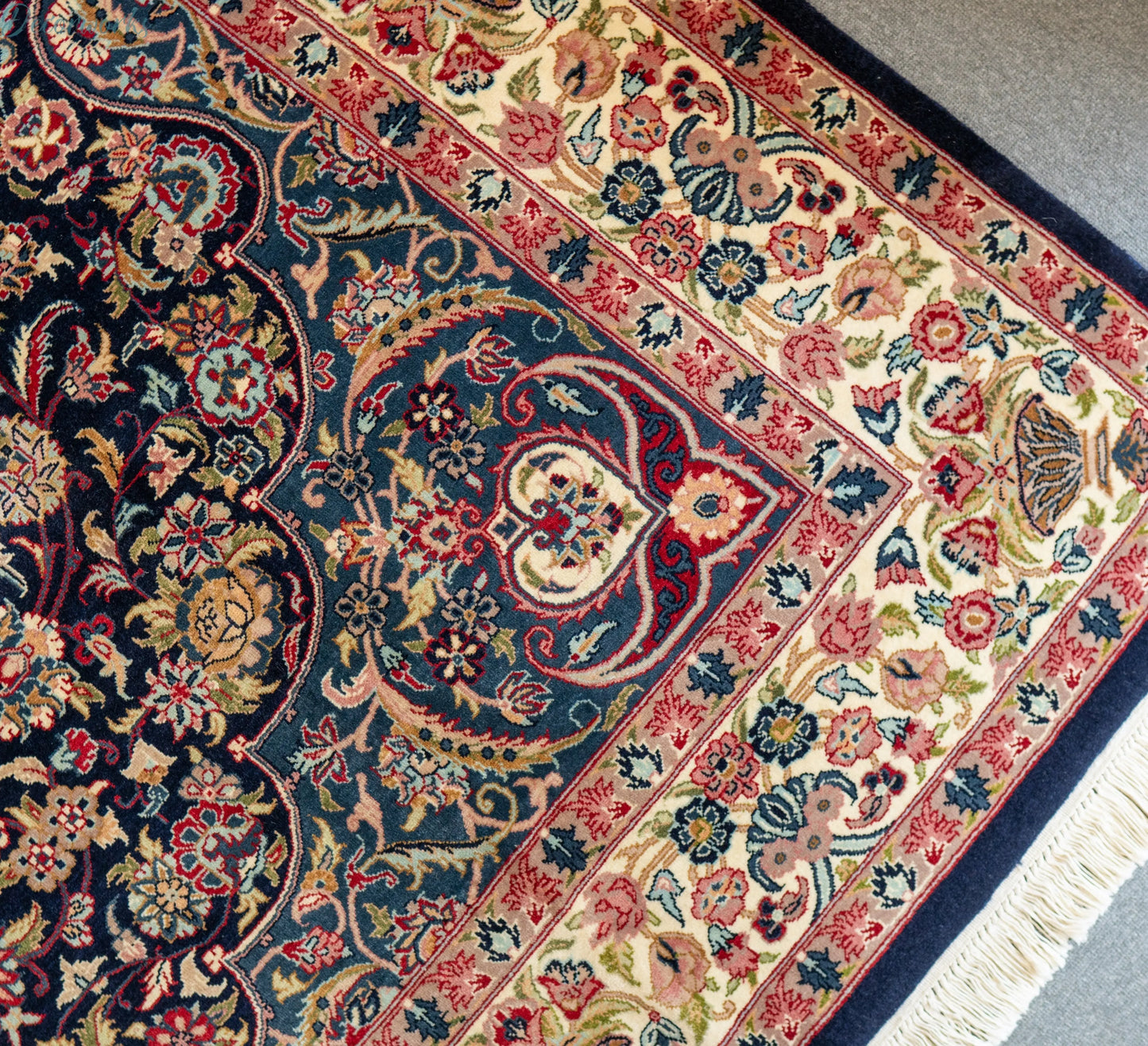 283×182cm  パキスタン手織り絨毯 ダブルノット Decorworks