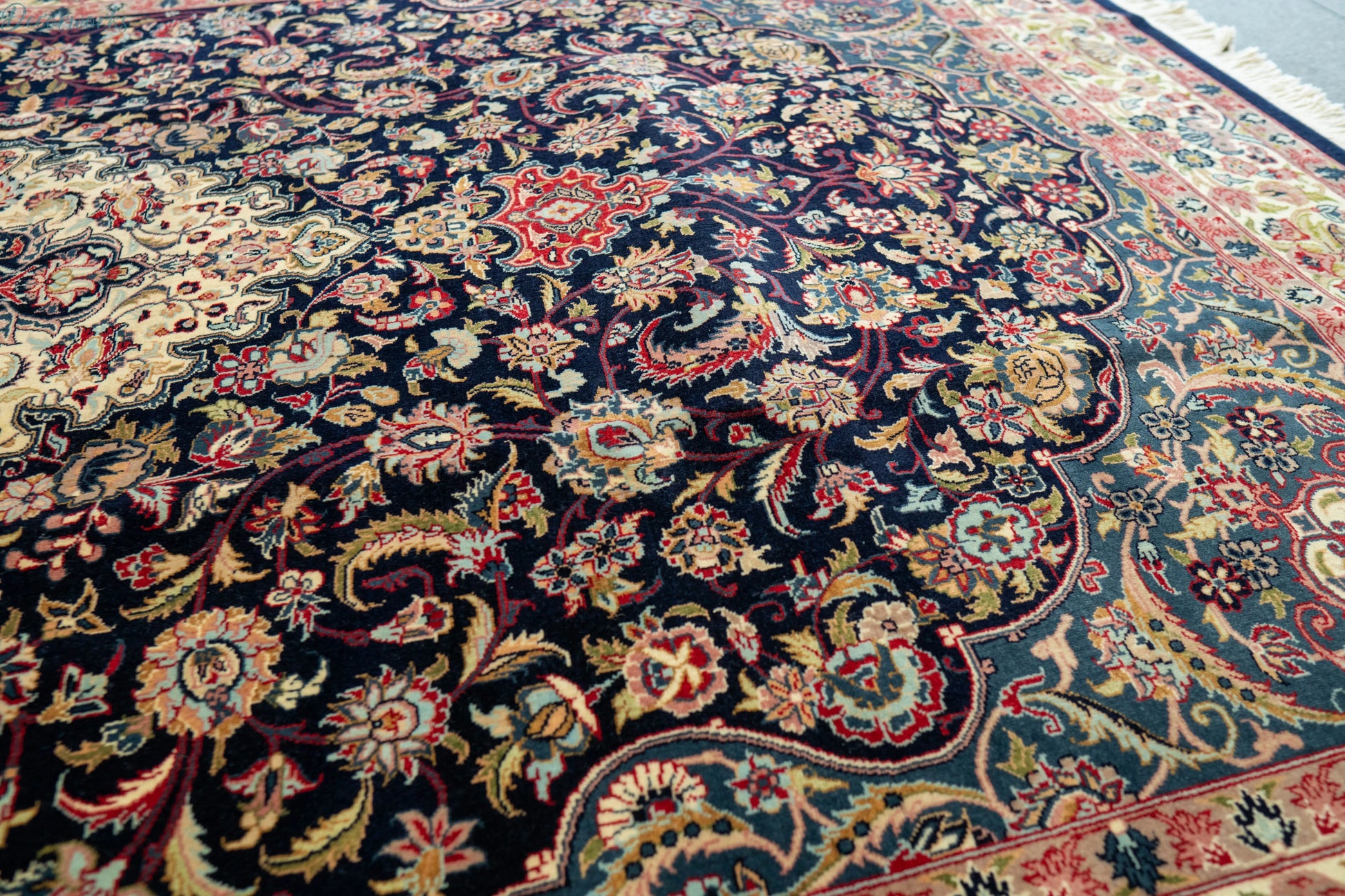 283×182cm  パキスタン手織り絨毯 ダブルノット Decorworks