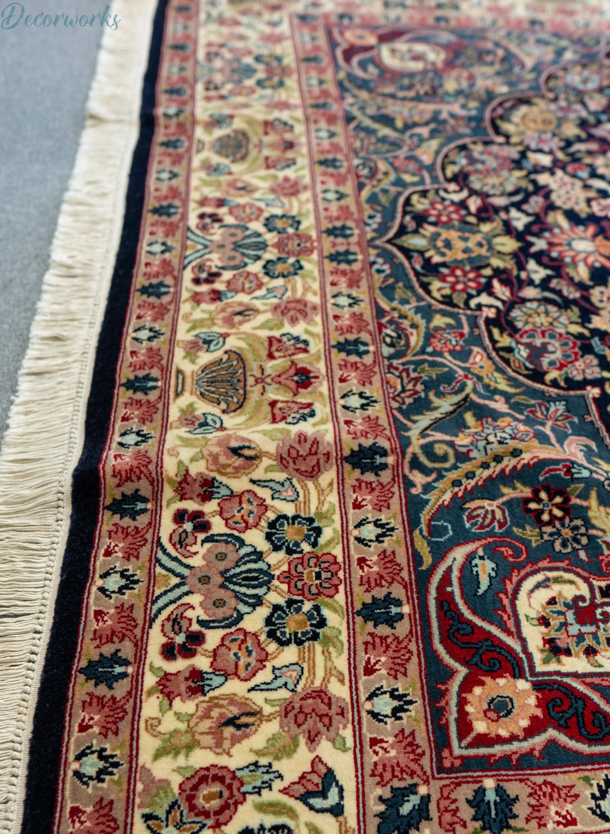283×182cm  パキスタン手織り絨毯 ダブルノット Decorworks