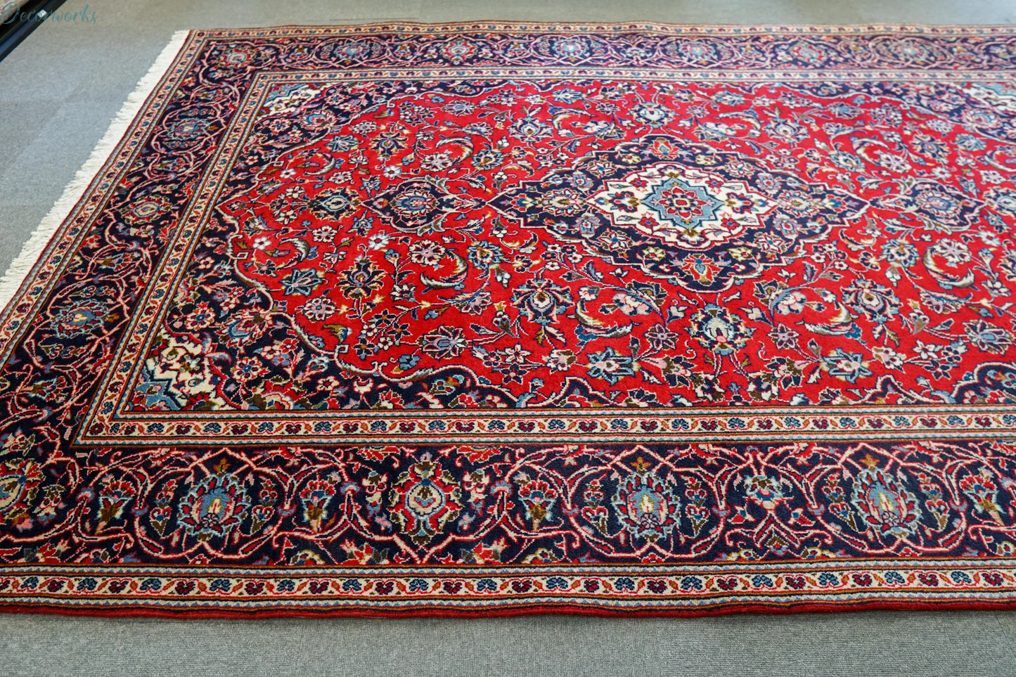 291×192cm　 ぺルシャ手織り絨毯 Decorworks