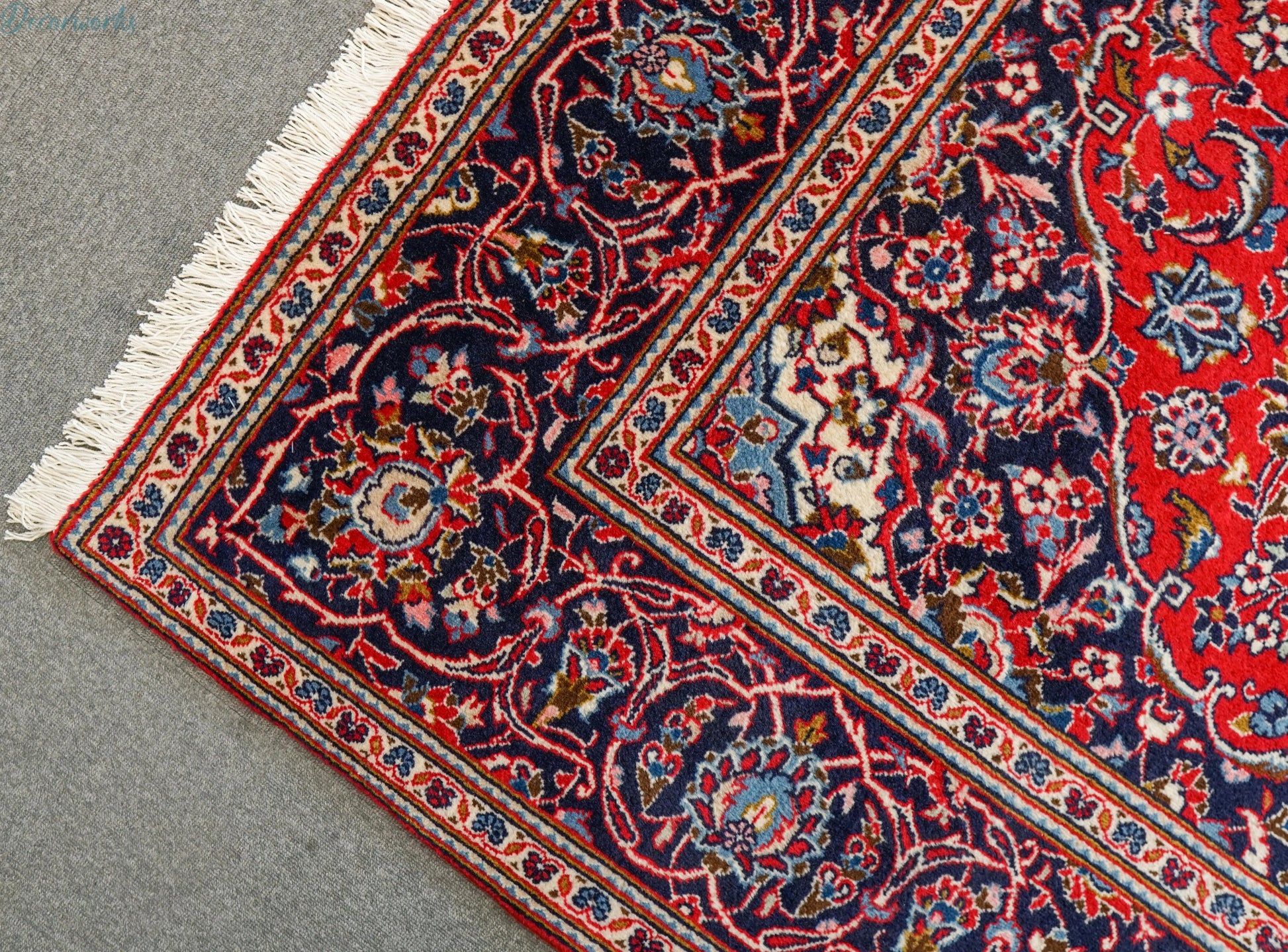 291×192cm　 ぺルシャ手織り絨毯 Decorworks