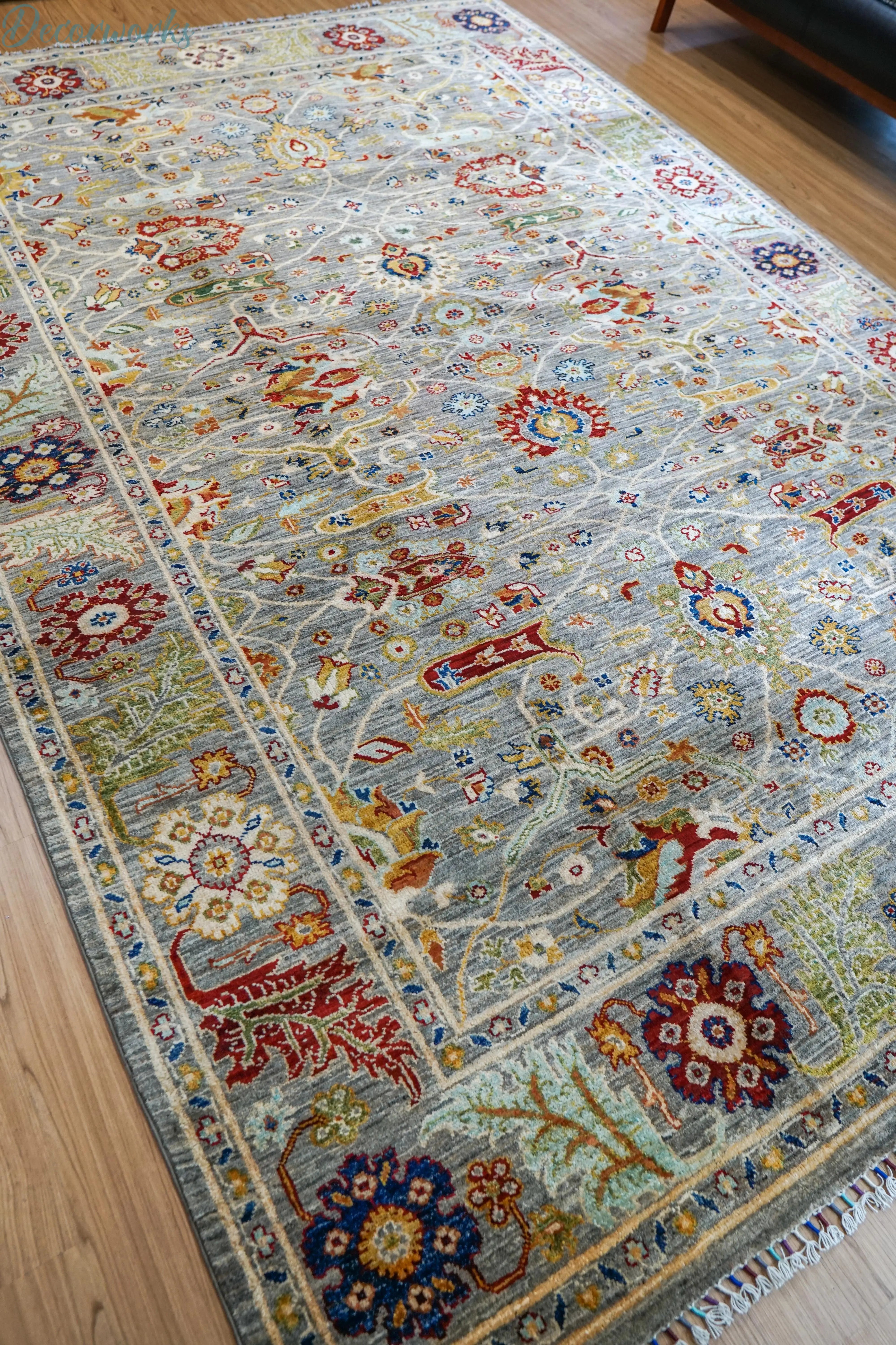 294×189cｍ アフガニスタン手織り絨毯 ガズニーウール ペルシャ絨毯 294×189cm アフガニスタン手織り絨毯 ガズニーウール ペルシャ絨毯