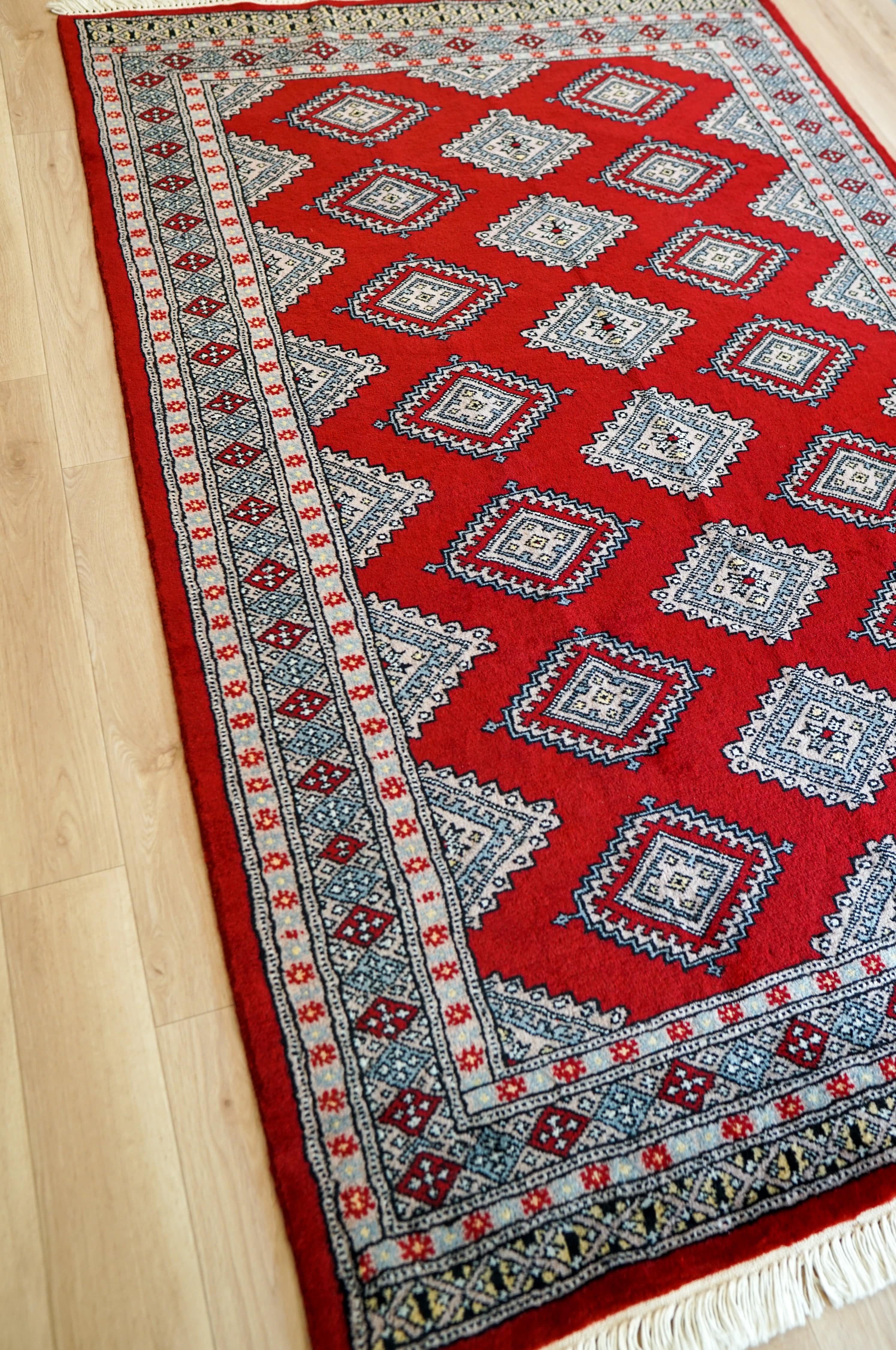 パキスタン　手織絨毯 パキスタン手織り絨毯183×126cm – Decorworks