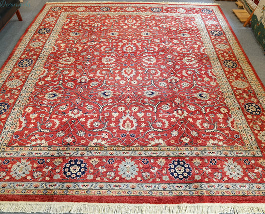 301×245cm  アフガン ガズニーウール 手織り絨毯　ARYANA Decorworks