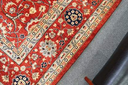 301×245cm  アフガン ガズニーウール 手織り絨毯　ARYANA Decorworks