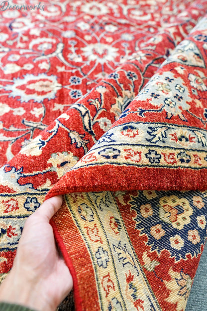 301×245cm  アフガン ガズニーウール 手織り絨毯　ARYANA Decorworks