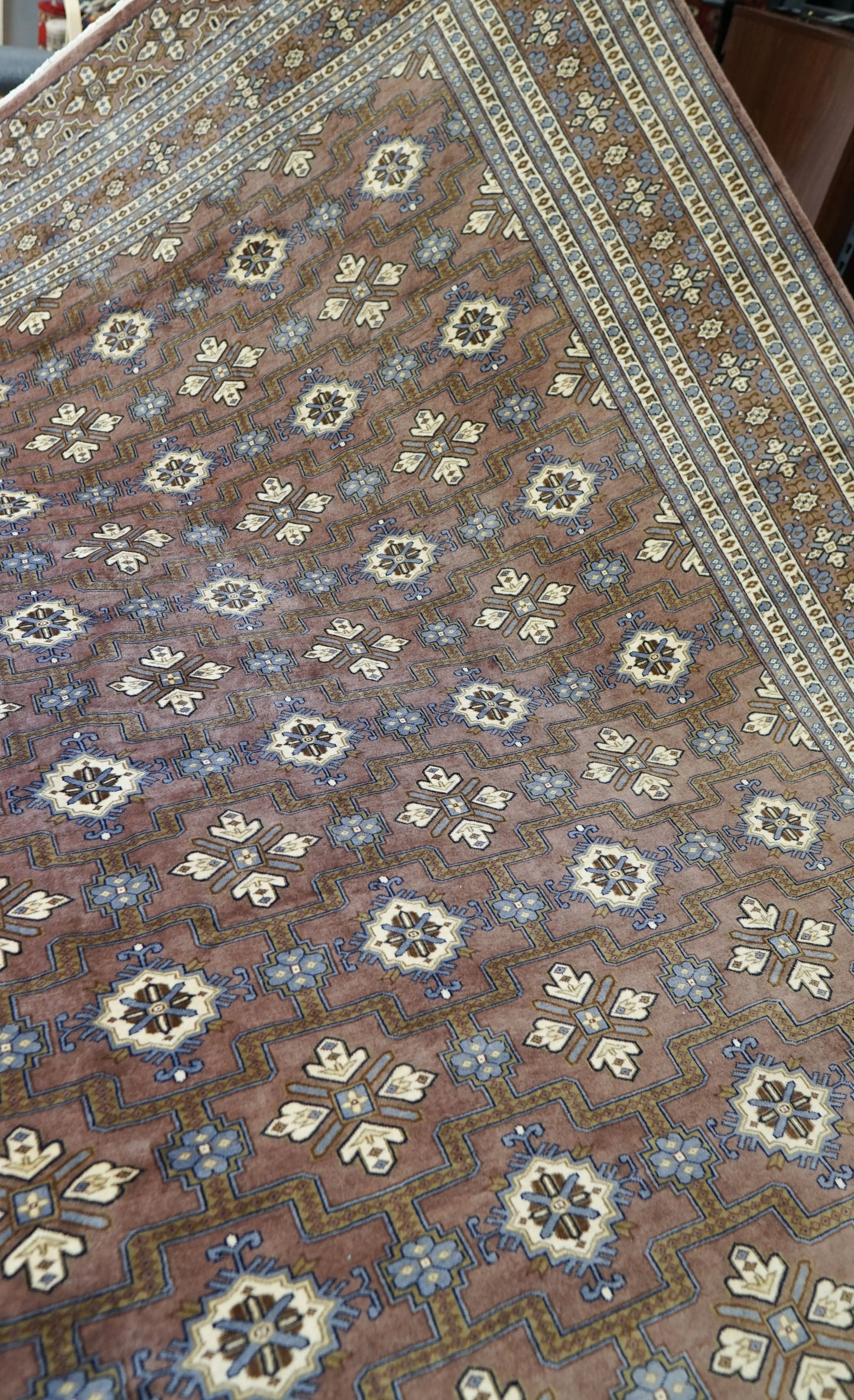 Collection 307×220cm パキスタン手織り絨毯 ニュージーランド産メリノウール使用
