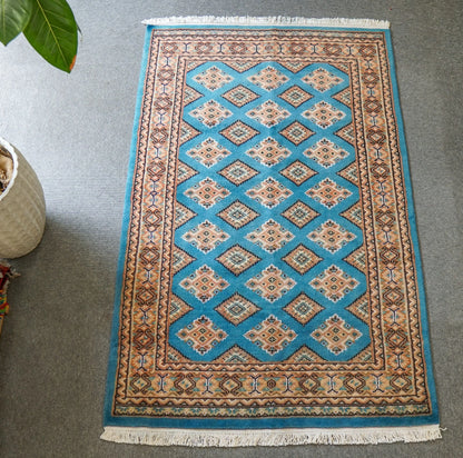 152×96cm  パキスタン手織り絨毯 - Decorworks
