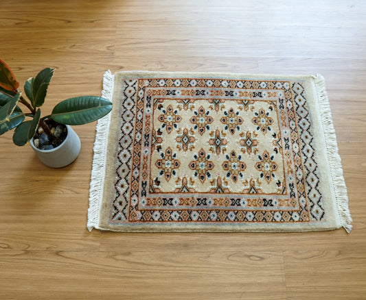 65×46cm パキスタン手織り絨毯 Decorworks