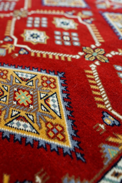 300×80cm  パキスタン手織り絨毯　ランナー Decorworks