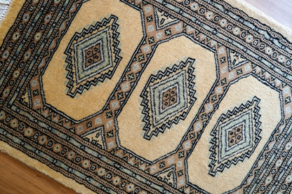 Collection 87×62cm パキスタン手織り絨毯  ジャールダールデザイン