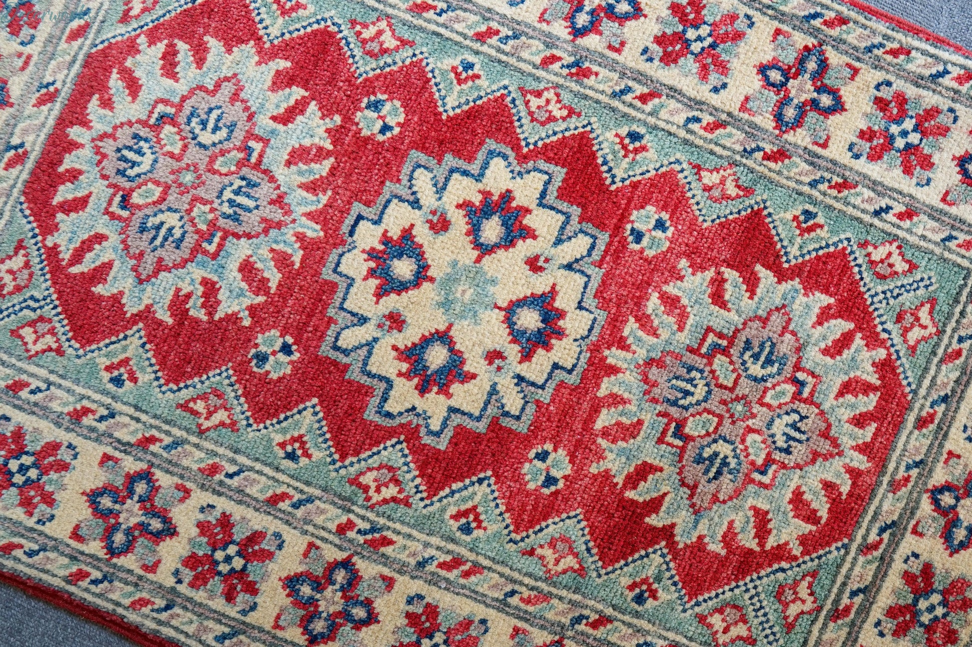 89×60cｍ アフガニスタン手織り絨毯 Decorworks