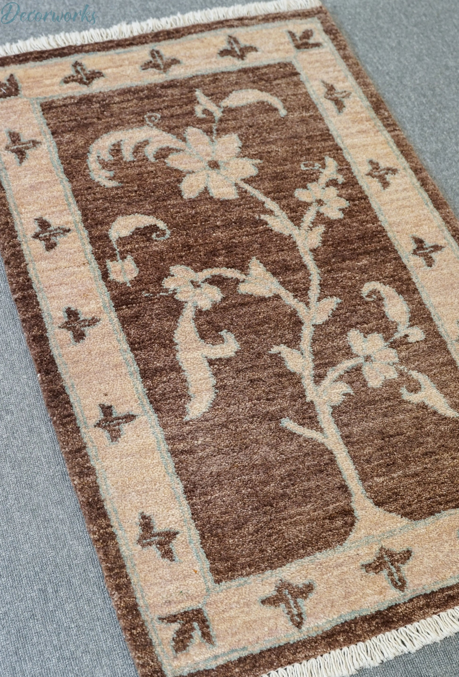 94×60cm  パキスタン手織りギャッベ Decorworks