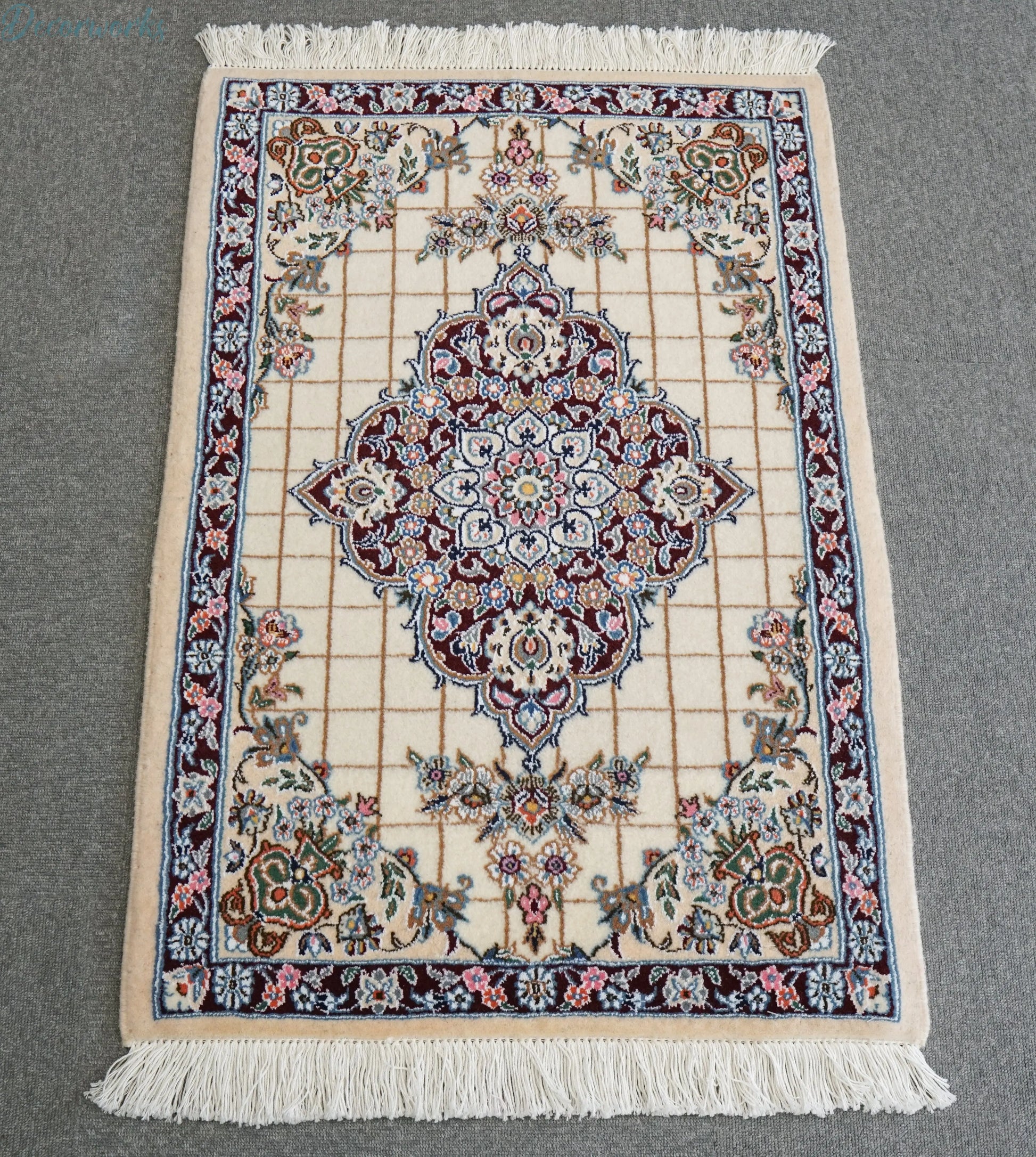 94×65cm ペルシャ手織り絨毯 Decorworks