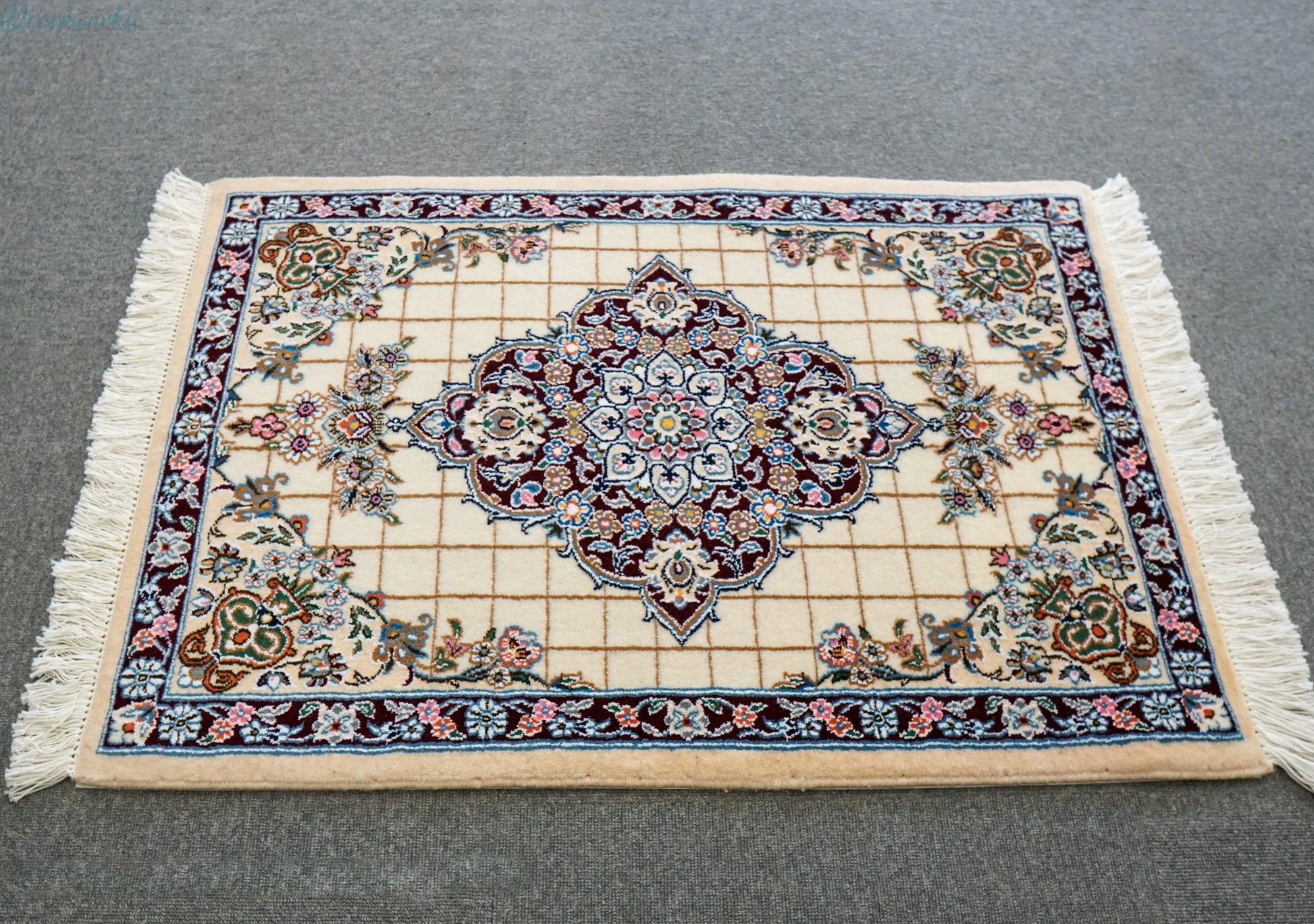 94×65cm ペルシャ手織り絨毯 Decorworks