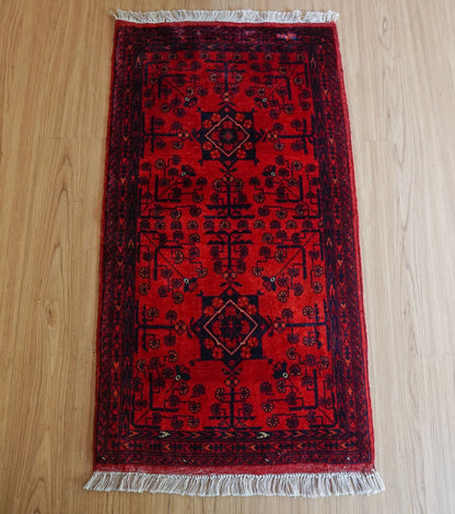 Collection 98×52cm アフガニスタン手織り絨毯 カールモハメディ