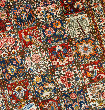  ペルシャ絨毯 バクティアリ産 202×136cm