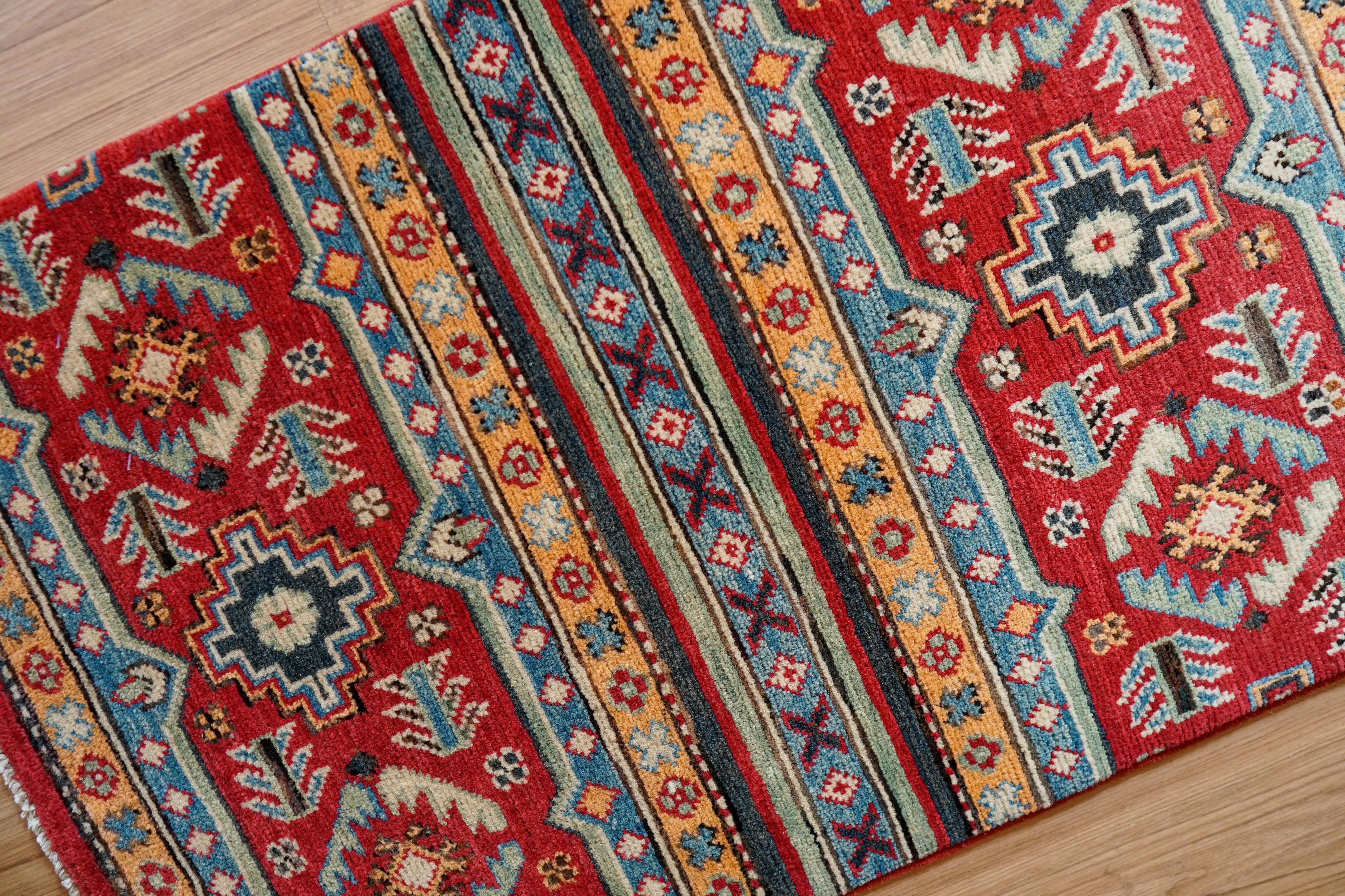 アフガン絨毯トライバルラグガズニウール – Decorworks