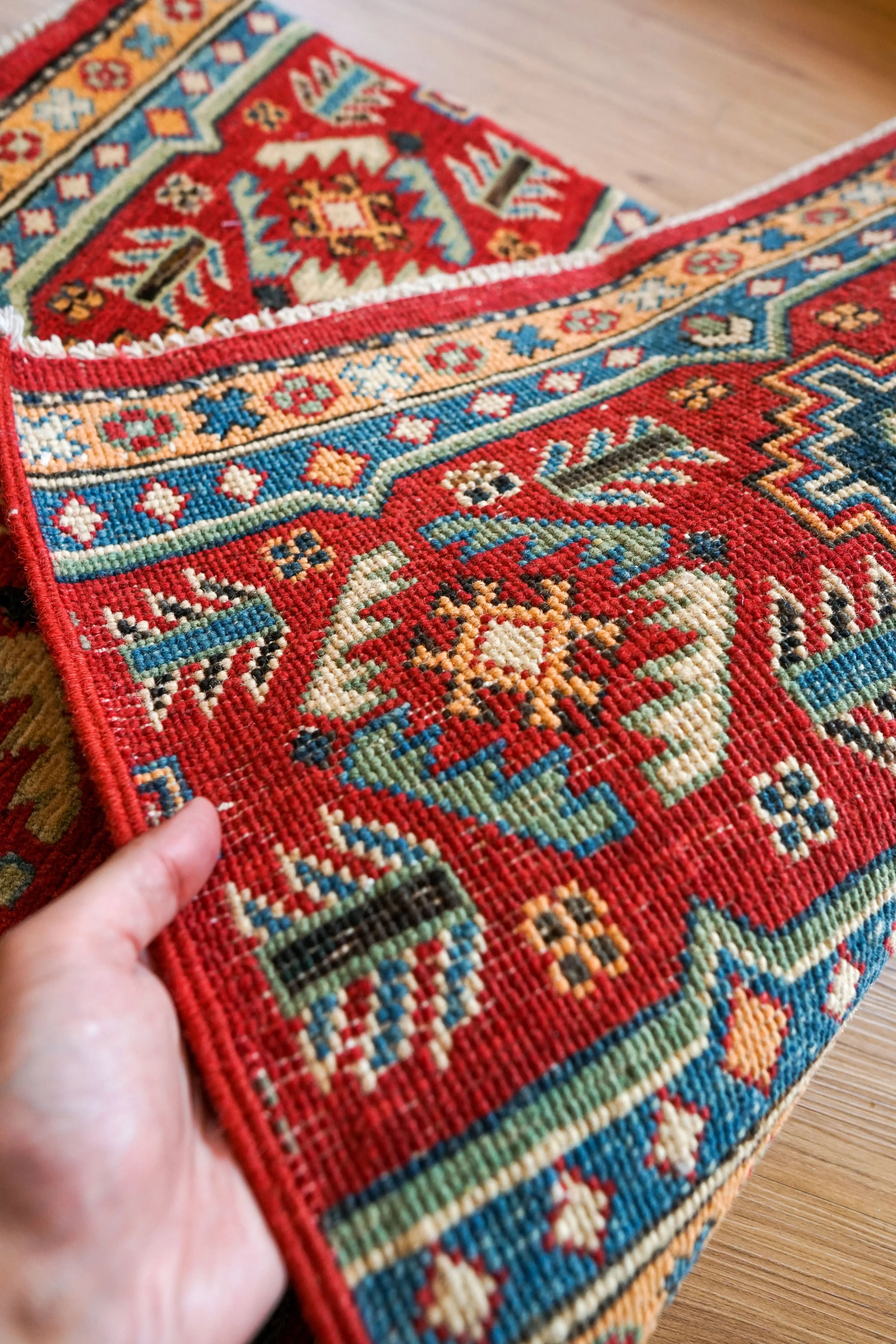 アフガン絨毯トライバルラグガズニウール – Decorworks