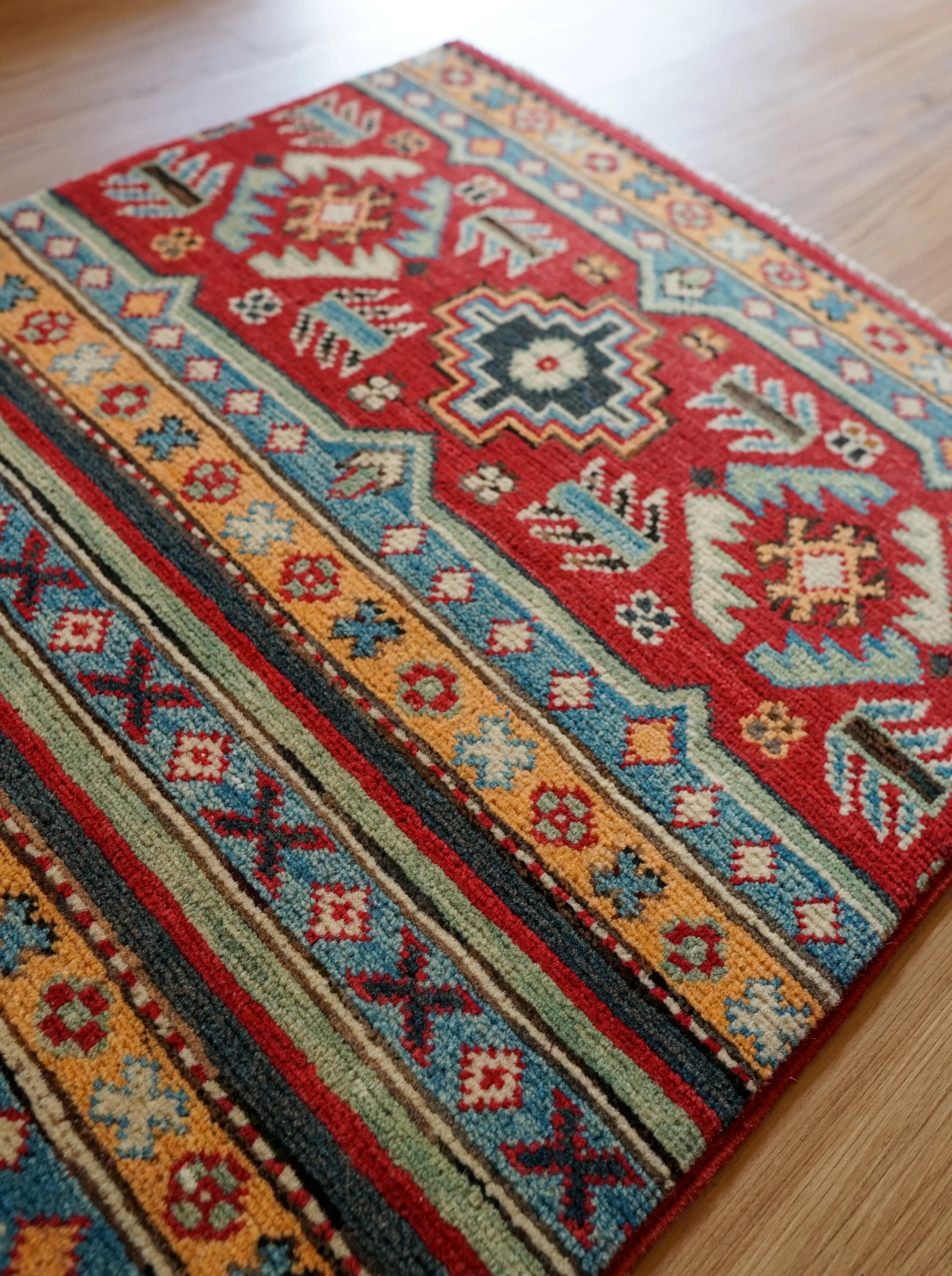 アフガン絨毯トライバルラグガズニウール – Decorworks