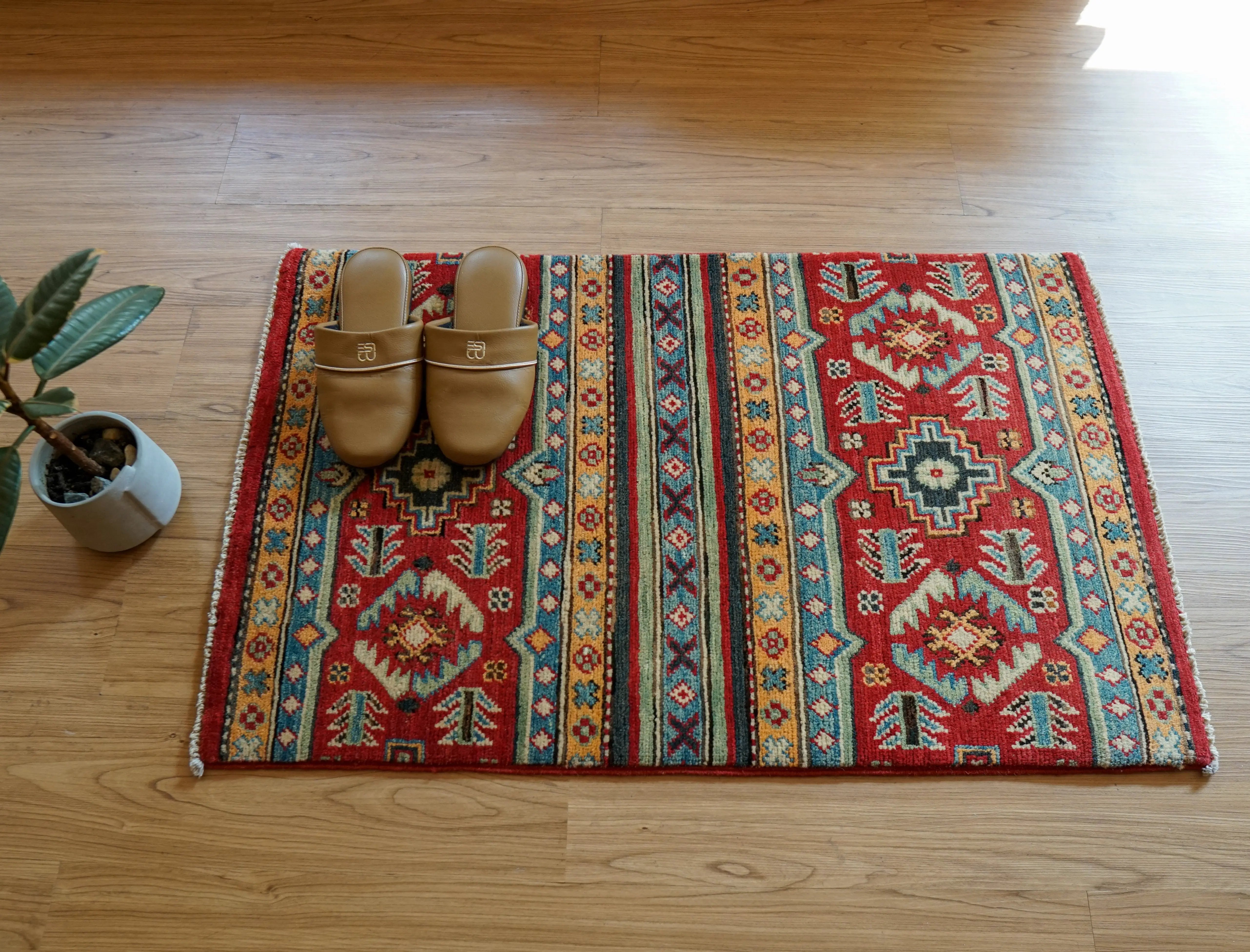 アフガン絨毯トライバルラグガズニウール – Decorworks