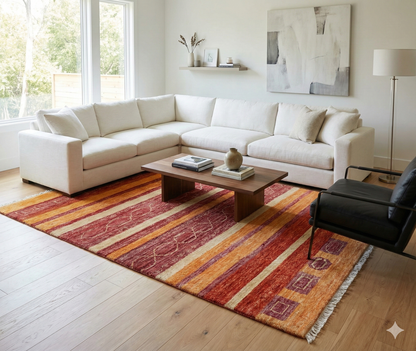  ペルシャ手織りギャッベ244×172cm カシュクリ