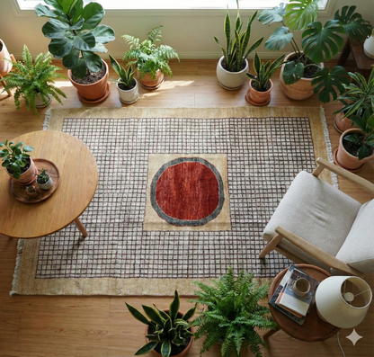  ガズニウール手織りギャッベ ラグ ギャベ 180cm×130cm  ペルシャ絨毯