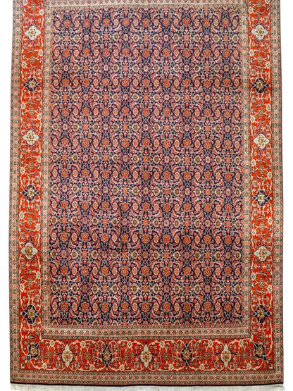 295×202cm ペルシャ手織り絨毯タブリーズ産 Decorworks