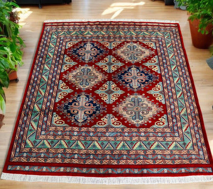 パキスタン絨毯　219×205cm Decorworks