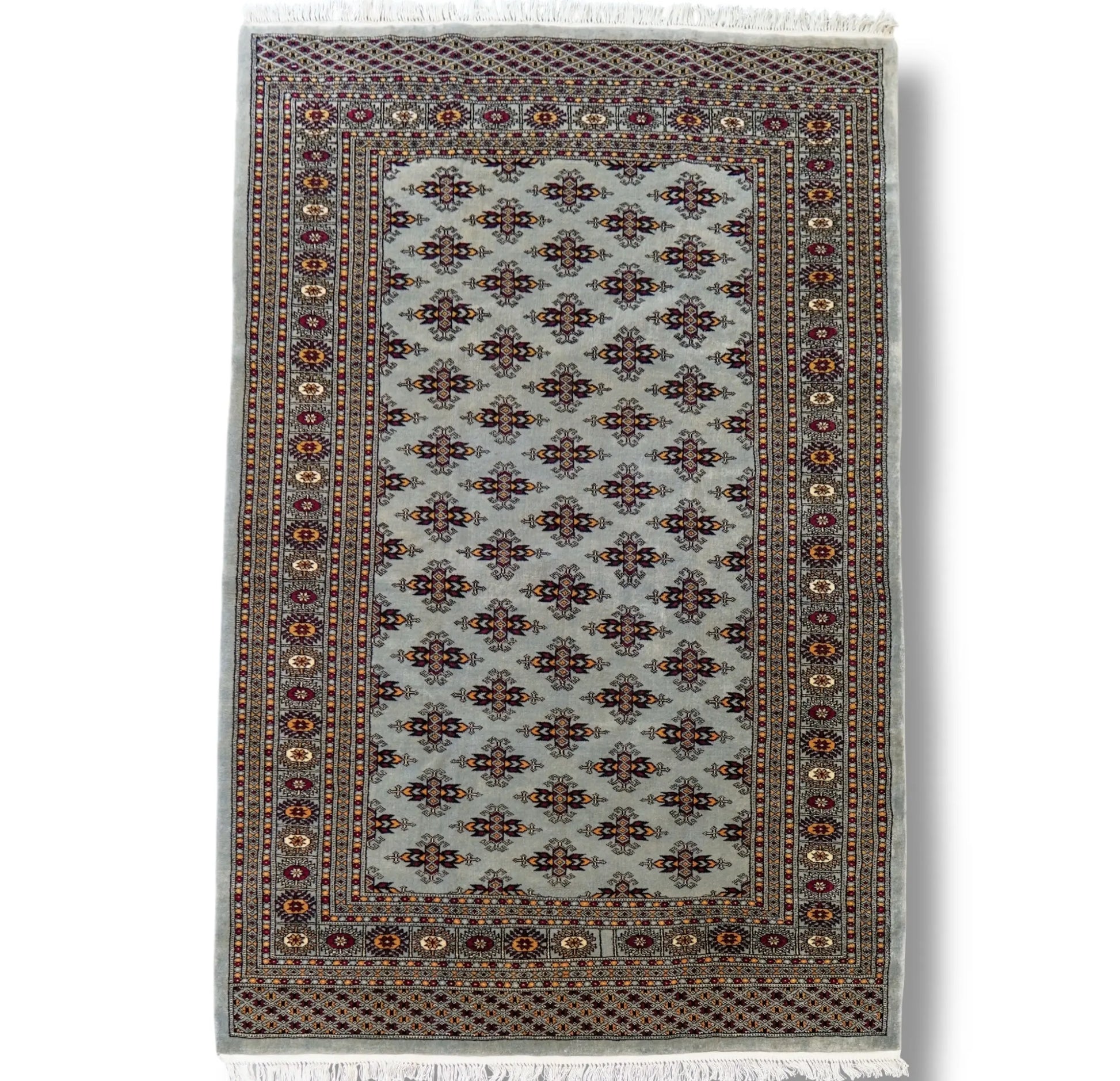 184×132cm パキスタン手織り絨毯 Decorworks