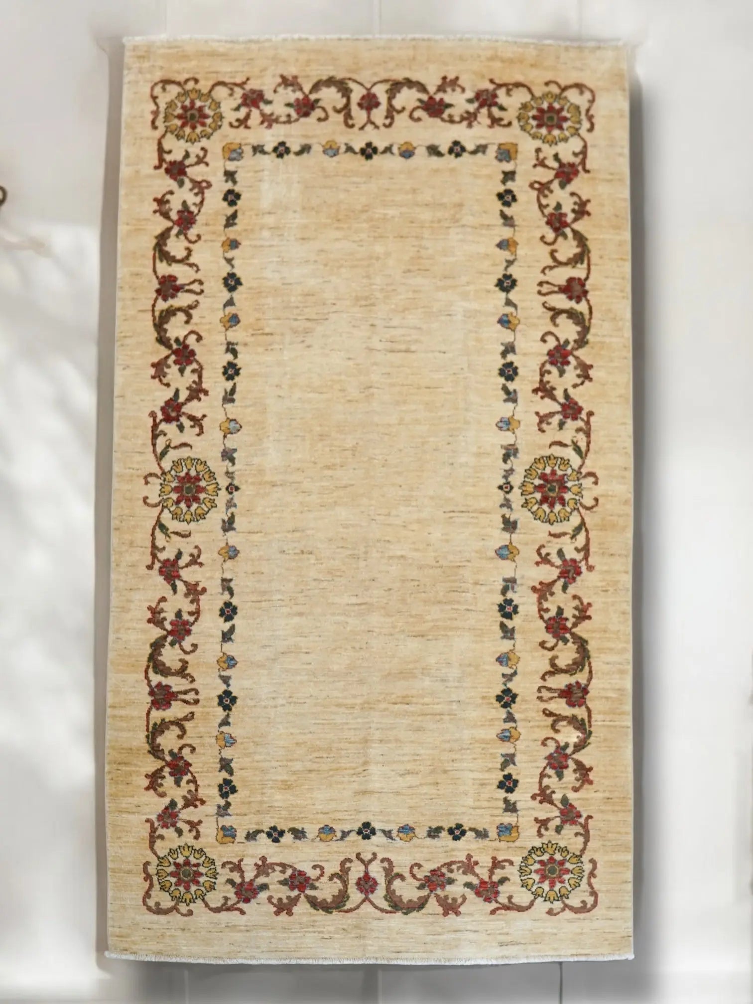 250×152cm  ガズニウール手織りギャッベ パキスタン 絨毯 - Decorworks