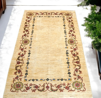 250×152cm  ガズニウール手織りギャッベ パキスタン 絨毯 - Decorworks