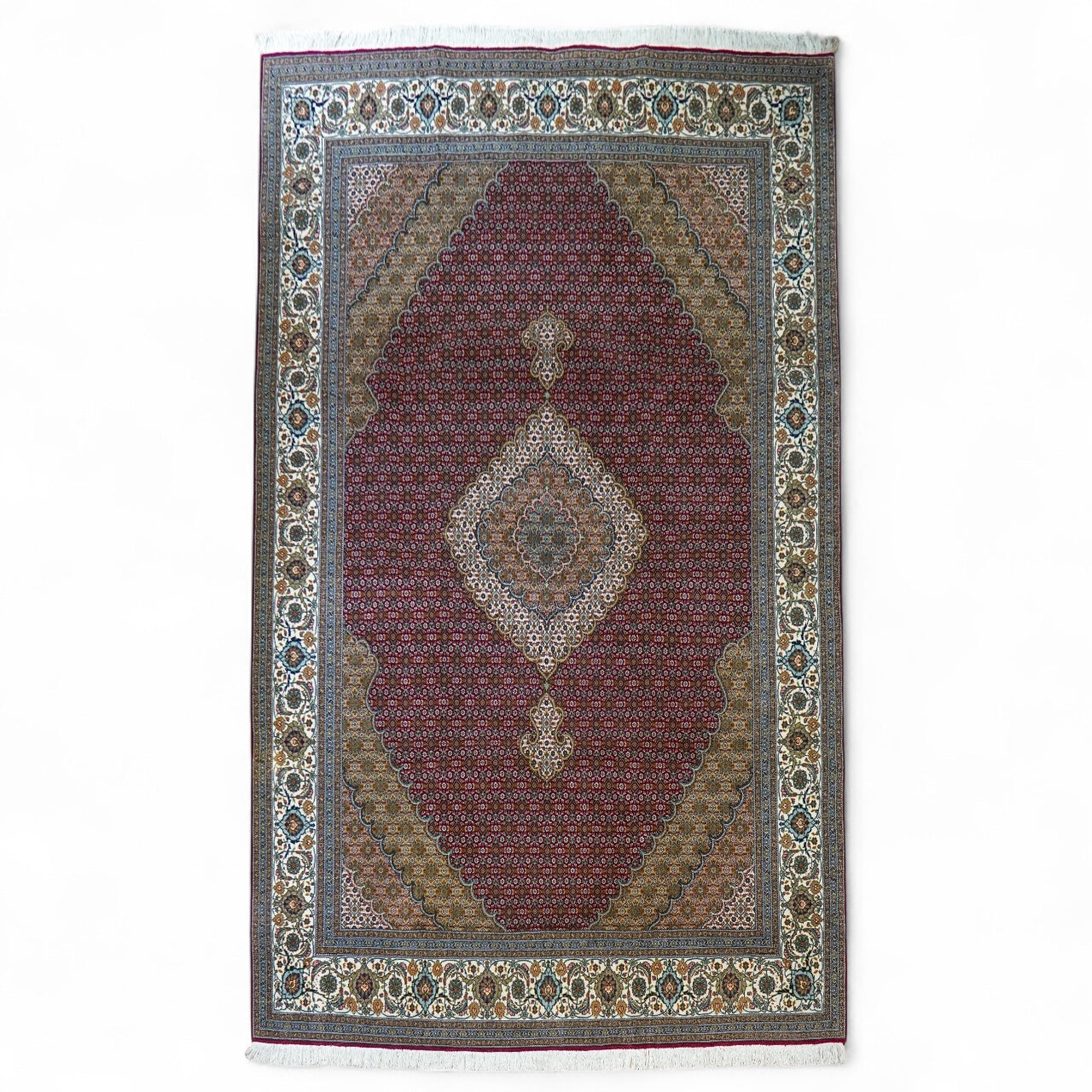 ペルシャ手織り絨毯 タブリーズ産 305×205cm マヒ柄 – Decorworks