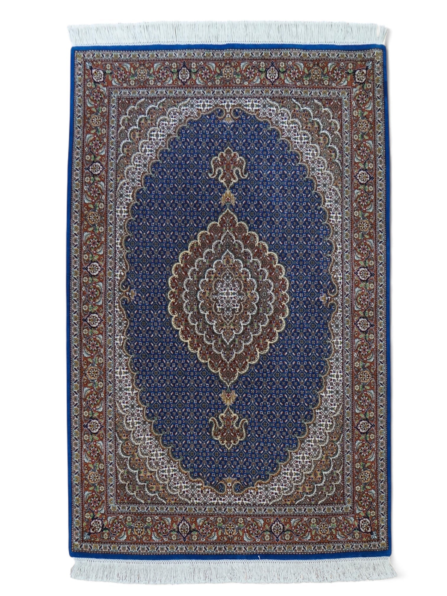 Collection 154×106cm 手織り ペルシャ絨毯 タブリーズ産　50RAJ