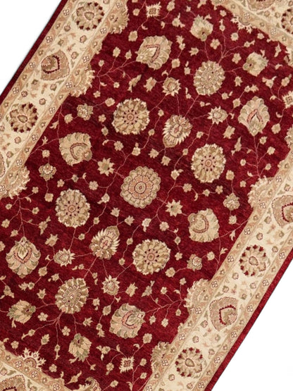  385×255cm パキスタン絨毯 ガゼニウール 手織り ダブルノット