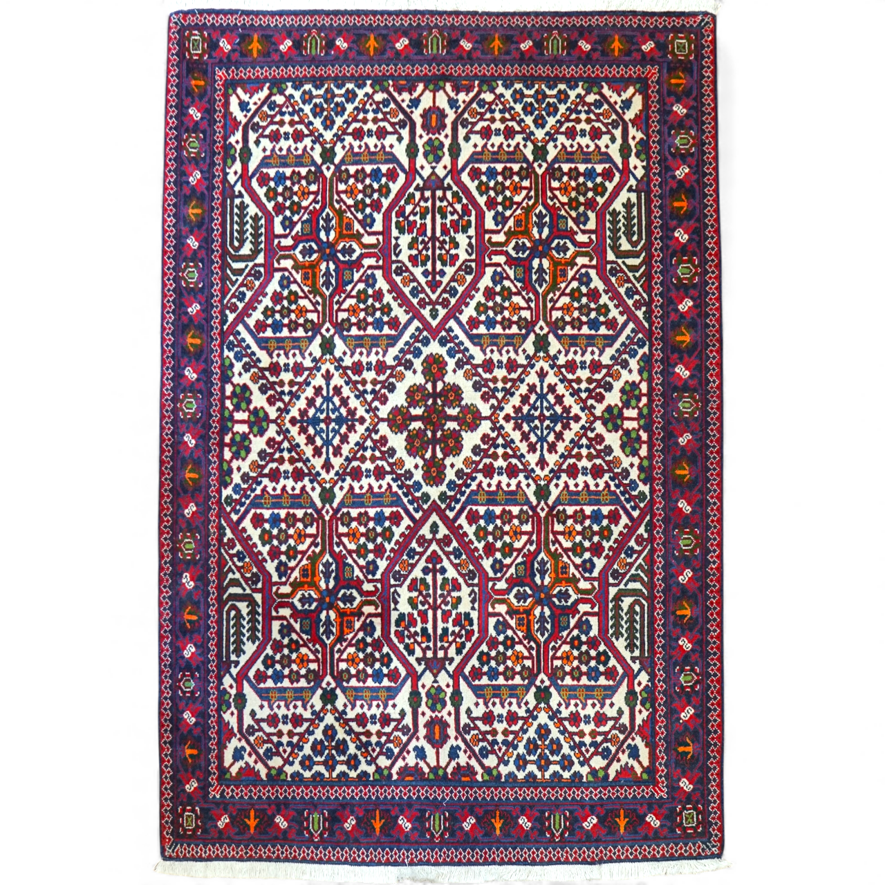  ペルシャ絨毯 カシャーン 157×110cm