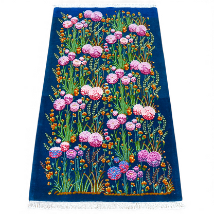  ペルシャ手織り絨毯 タブリーズ 175×103cm