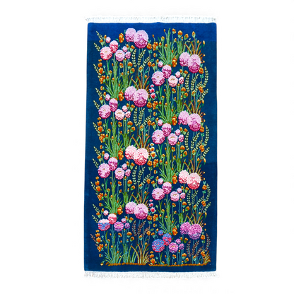  ペルシャ手織り絨毯 タブリーズ 175×103cm