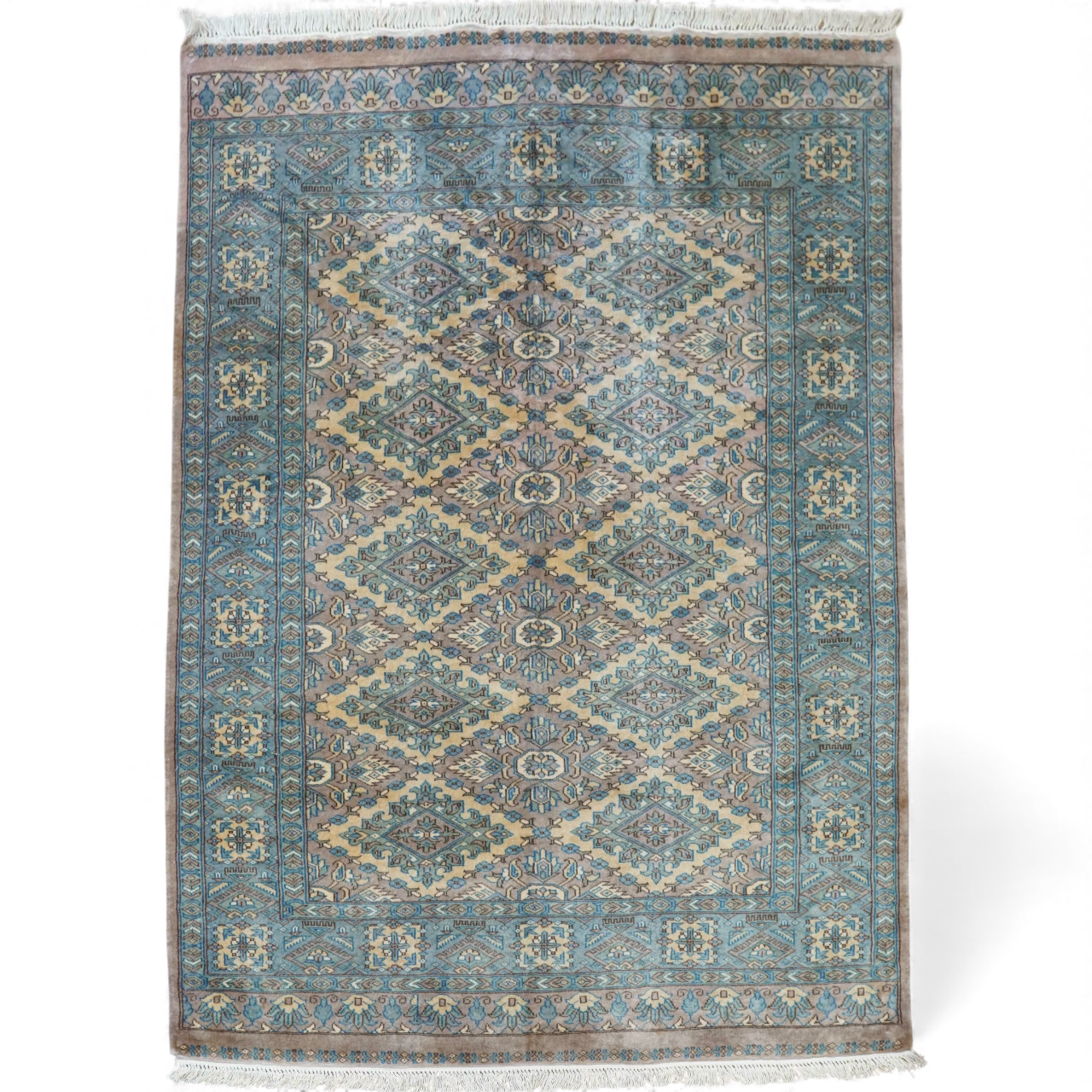  パキスタン手織り絨毯 160×125cm