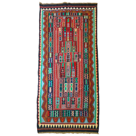  ペルシャ手織りキリム 210×100cm