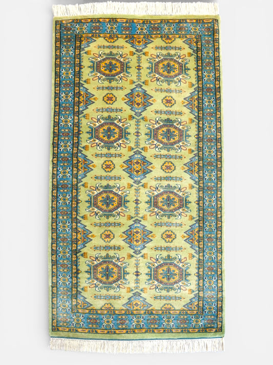  パキスタン手織り絨毯 163×96cm