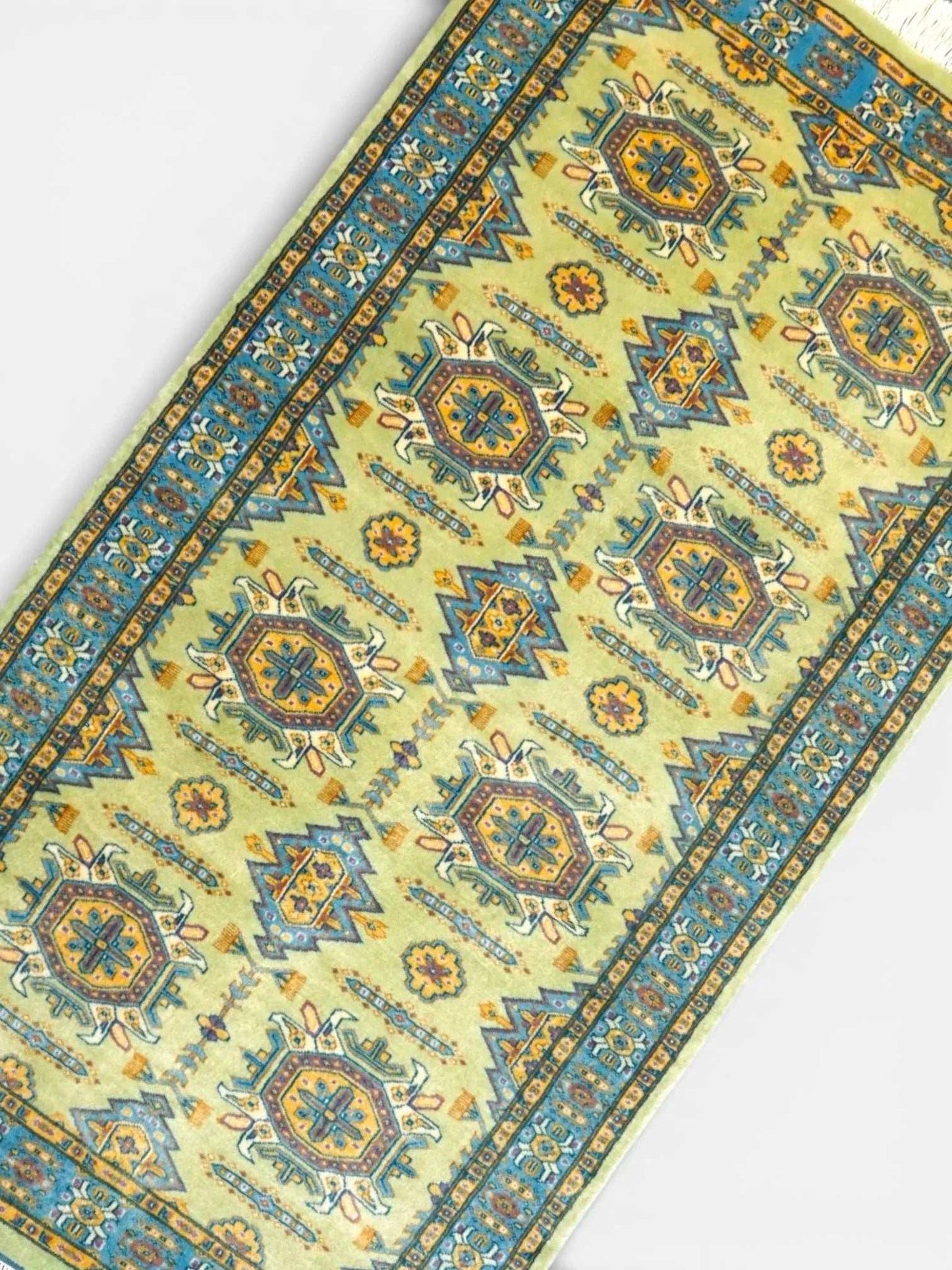 パキスタン手織り絨毯 163×96cm