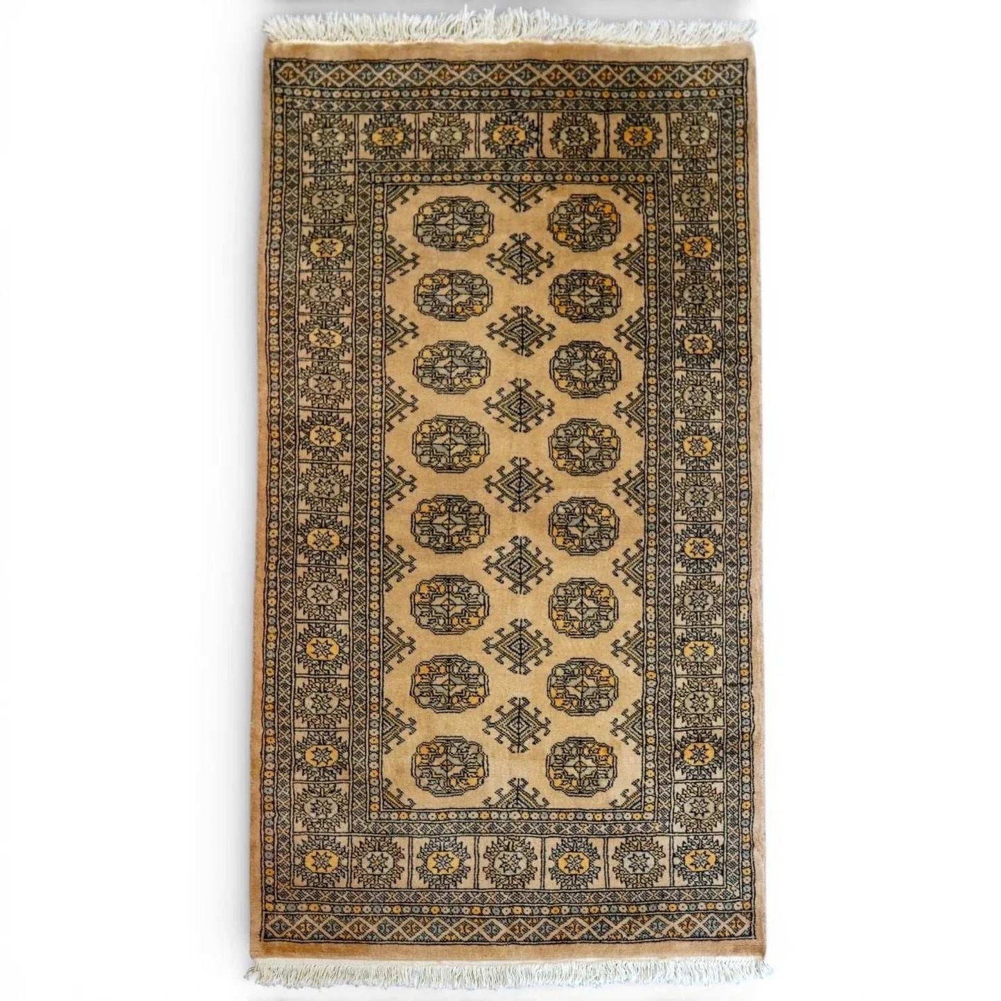  パキスタン手織り絨毯 155×94cm