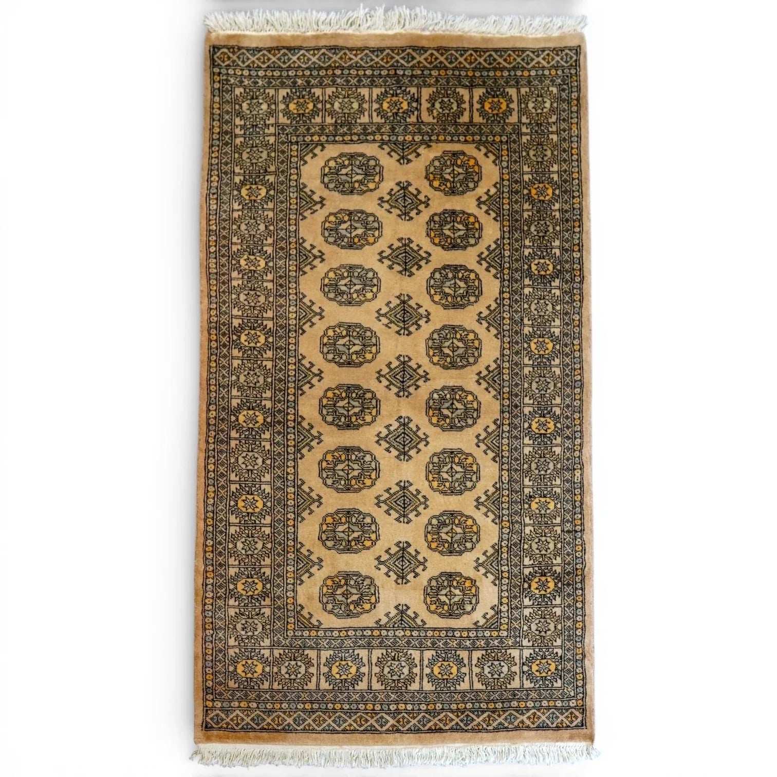  パキスタン手織り絨毯 155×94cm