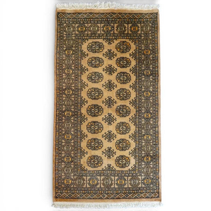  パキスタン手織り絨毯 155×94cm