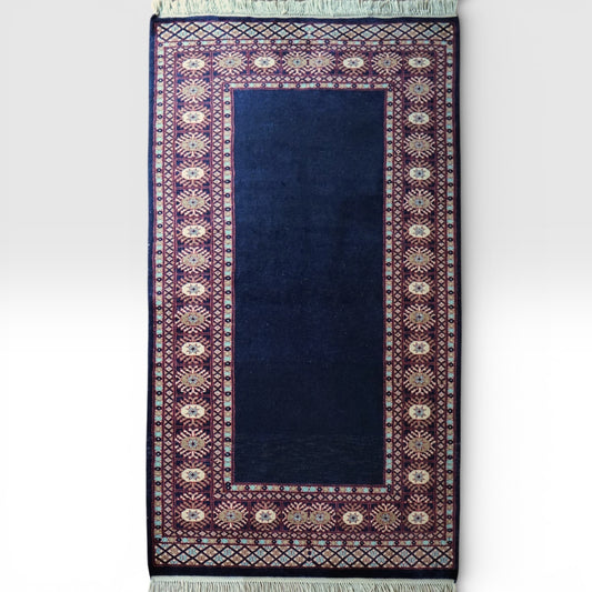  パキスタン手織り絨毯 154×91cm