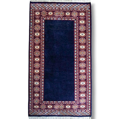  パキスタン手織り絨毯 154×91cm
